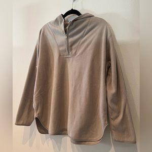 H&M soft hooded fleece jacket. Large